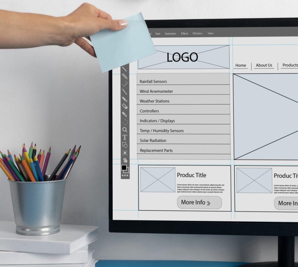 Diseñador página web Málaga trabajando en un sitio profesional